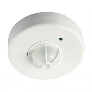 Датчик движения PMS-IR 024 1200Вт 360град. 2-6м IP20 WH Jazzway 4895205012974