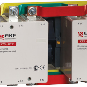 Контактор КТЭ реверсивный 265А 230В 2NO EKF ctr-b-r-265