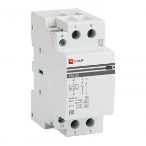 Контактор мод. КМ 40А 2NО (2 мод.) EKF km-2-40-20