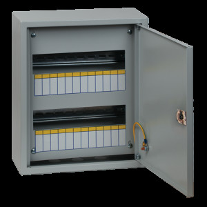 Щит ЩРН-24 (з) пласт. замок EKF mb21-24n