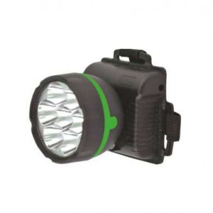 Фонарь налобный 909LED7 (7LED 1 режим; 3хR6 черн.) Ultraflash 11782