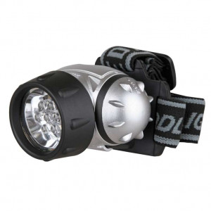 Фонарь налобный LED 5351 (7LED 3 режима; 3хR03 метал.) Ultraflash 10260