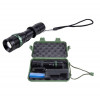 Фонарь E142 (аккум. 220В CREE 3Вт пласт. бокс; черн.) Ultraflash 12187