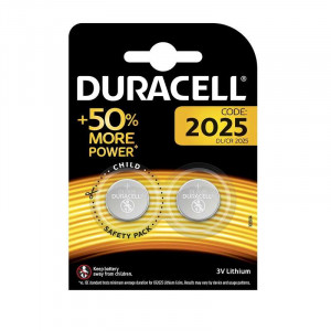 Элемент питания литиевый CR DL 2025 BP-2 (блист.2шт) Duracell Б0037272