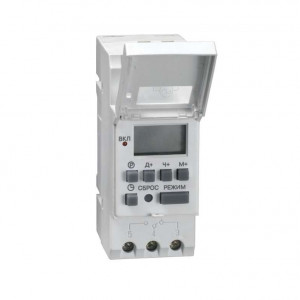 Таймер цифровой ТЭ-15 16А 230В на DIN-рейку ИЭК MTA10-16