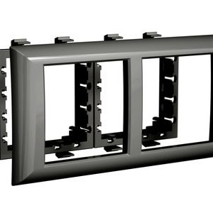Рамка-суппорт 4мод. Avanti для In-liner Front черн. ДКС 4402914