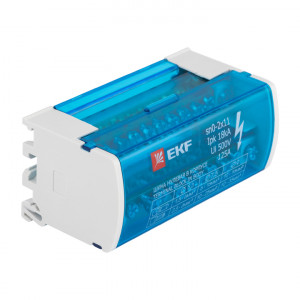 Шина нулевая в корпусе 2х11 EKF sn0-2x11