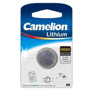 Элемент питания литиевый CR CR2025 BL-1 (блист.1шт) Camelion 3067
