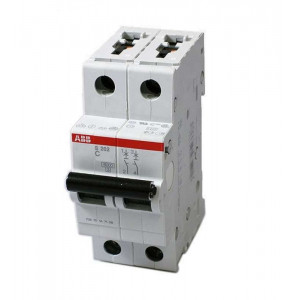 Выключатель автоматический модульный 2п C 16А 6кА S202 ABB 2CDS252001R0164