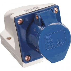 Розетка ОП 32А 220В 2P+PЕ ССИ-123 IP44 ИЭК PSR11-032-3