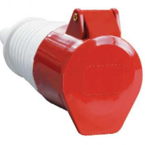 Розетка кабельная 32А 380В 3P+PЕ+N ССИ-225 IP44 ИЭК PSR22-032-5