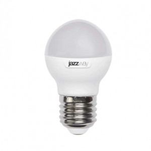 Лампа светодиодная PLED-SP G45 9Вт шар 5000К холод. бел. E27 820лм 230В JazzWay 4897062859662