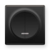 Механизм выключателя 2-кл. СП Florence 10А IP20 с подсветкой черн. OneKeyElectro 2172825