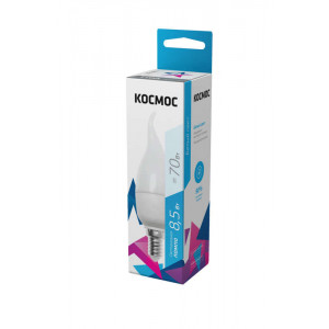 Лампа светодиодная LED BASIC CN 8.5Вт 220В E14 4500К Космос LkecLED8.5wCNE1445