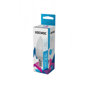 Лампа светодиодная LED BASIC CN 8.5Вт 220В E27 4500К Космос LkecLED8.5wCNE2745