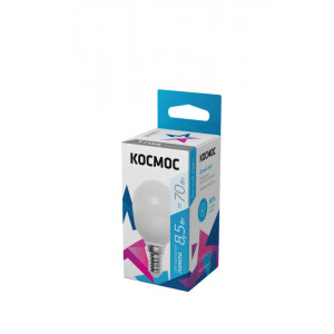 Лампа светодиодная LED BASIC GL45 8.5Вт 220В E14 4500К Космос LkecLED8.5wGL45E1445